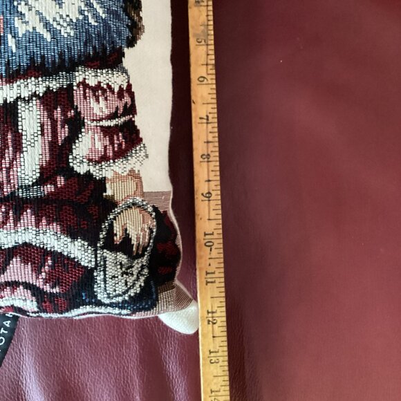 Dakotah Victorian Tapestry Doll Bolster Pillow - 32" x 12" - Picture 4 of 5